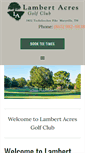 Mobile Screenshot of lambertacresgc.com
